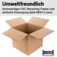 Double-walled folding boxes 385x385x350 mm | Euro pallet boxes