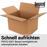 Double-walled folding boxes 430x310x280mm (DIN A4, DIN A3)