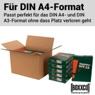 Double-walled folding boxes 430x310x280mm (DIN A4, DIN A3)