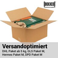 Single-wall folding boxes 350x300x160-220 mm