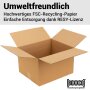 Single-wall folding boxes 350x300x160-220 mm