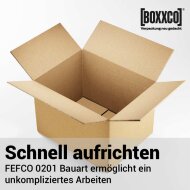 Double-walled folding boxes 450x350x200-300mm