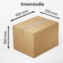 Double-walled folding boxes 450x350x200-300mm