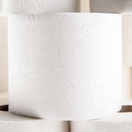Toilet paper 3-ply bright white
