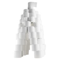 Toilet paper 3-ply bright white