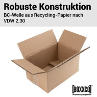 2-wall folding cartons 285x190x140 mm