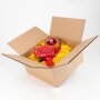 Double-walled folding boxes 285x285x140 mm