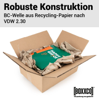 2-wellige Faltkartons 380x285x147 mm