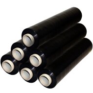 black stretch film - extra strong 500 mm x 300 m