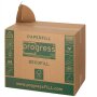 Filling and cushioning chips Decofill - 120 l carton | white