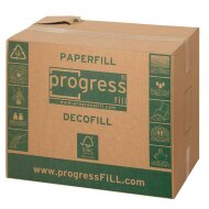 Filling and cushioning chips Decofill - 120 l carton | black