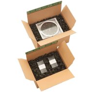 Filling and upholstery chips Decofill - 120 l carton | black/black