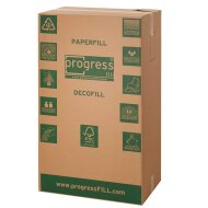Filling and cushioning chips Decofill - 240 l carton | blue