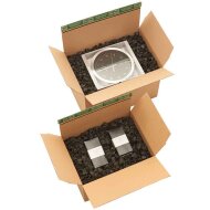 Filling and upholstery chips Decofill - 240 l carton | black/black