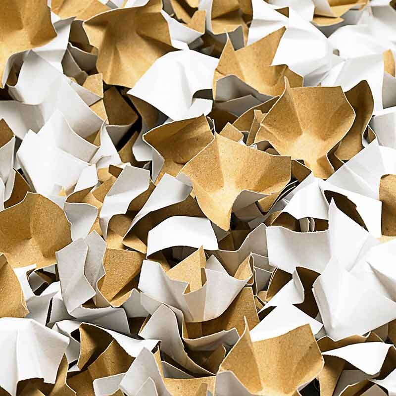 BOXXfill Füll- und Polsterchips - 400 L Sack | Weiß