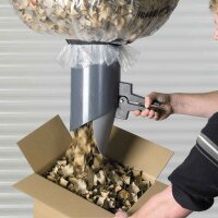 BOXXfill Füll- und Polsterchips - 400 L Sack | Schwarz