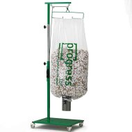 Filling and cushioning chips Decofill - 400 l bag | blue