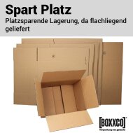 2-wellige Faltkartons 250x200x150 mm