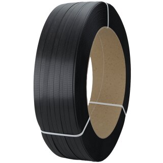 PP strapping core 406/15 mm 12x0,55 mm | 3.000 m | black