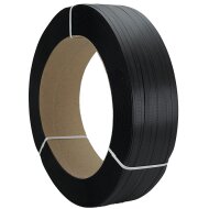 PP strapping core 406/15 mm 12x0,55 mm | 3.000 m | black