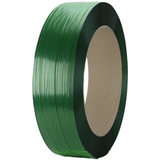 PET-Umreifungsbänder Kern 406/145 mm 12x0,60 mm | 3.000 m | grün
