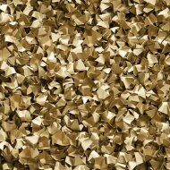 Füll- und Polsterchips Decofill - 120 L Karton | Gold/Gold