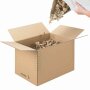 Filling and cushioning chips Decofill - 240 l carton | silver/silver