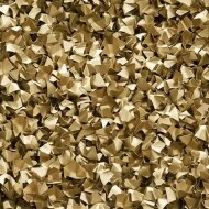 Filling and cushioning chips Decofill - 240 l carton | gold/gold