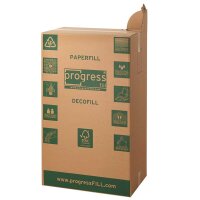 Decofill Filling and Cushioning Chips - 240 L Carton | Gold/Gold
