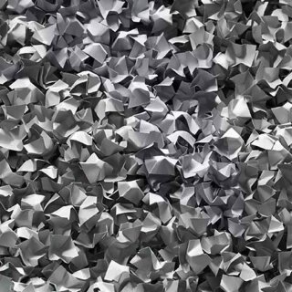 Füll- und Polsterchips Decofill - 400 L Sack | Silber/Silber