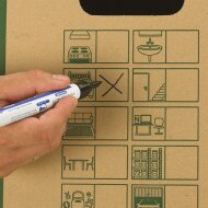 Moving boxes FIX 650x350x370 mm | single-wall