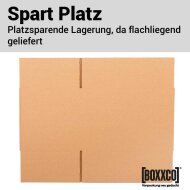 Single-wall folding boxes 300x200x200 mm