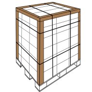 Kantenschutzleisten aus Vollpappe 1.100x35x35x2 mm