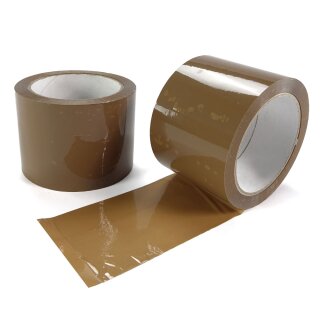 PP adhesive tapes - extra wide 75 mmx66 rm | brown