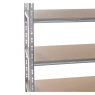 Galvanized metal heavy duty shelving 1800x600x600 mm - 5 shelves