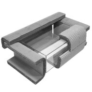 U-profile cushion 125/142x60x20 mm