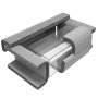 U-profile cushion 125/142x60x20 mm