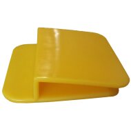 Cardboard Staples yellow | 70x70x1 mm