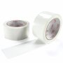 PP adhesive tapes custom printed white, 2c print