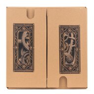 1-piece brown cardboard stool DIGITAL PRINT | up to 500 pieces | 4c printing