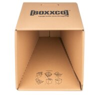 1-piece brown cardboard stool DIGITAL PRINT | up to 500 pieces | 4c printing