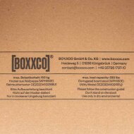 1-piece brown cardboard stool DIGITAL PRINT | up to 500 pieces | 4c printing