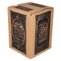 1-piece brown cardboard stool DIGITAL PRINT | up to 500 pieces | 4c printing