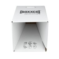 1-piece cardboard stool white DIGITAL PRINT | up to 500 pieces | 4c printing