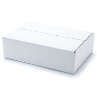 Folding boxes white printable 215x150x55 mm