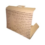 Large letter boxes brown printable 340x240x14 mm