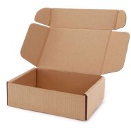 Folding boxes brown printable 240x170x75 mm