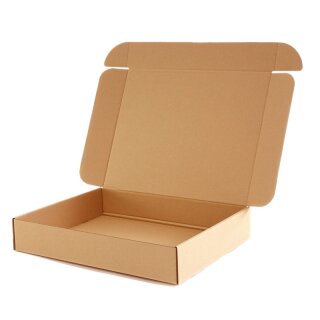 Folding boxes brown printable 500x400x90 mm