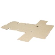 Folding boxes brown printable 530x120x10 mm