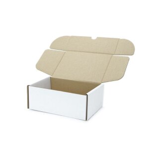 Folding boxes white printable 220x160x90 mm